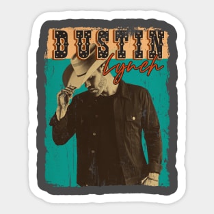 Dustin Lynch (12) vintage Sticker